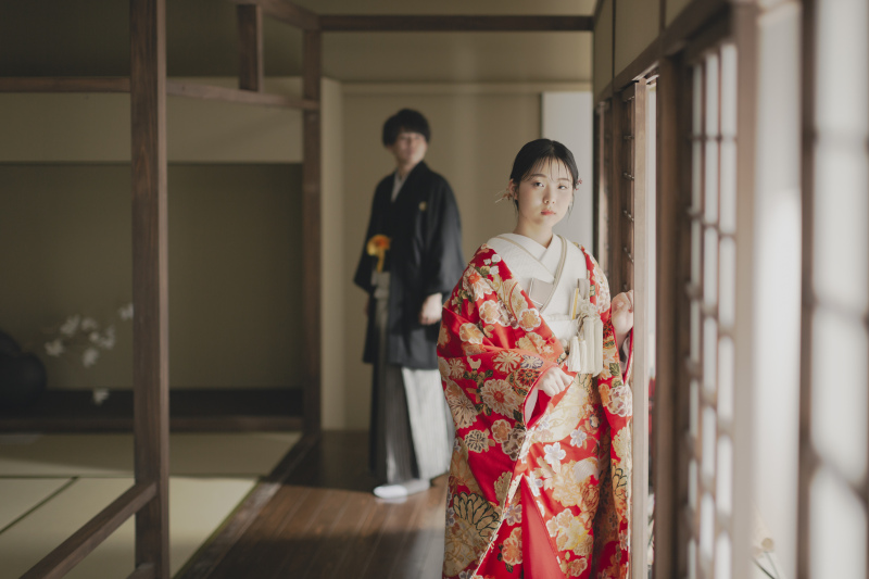 本格的な庭園スタジオで