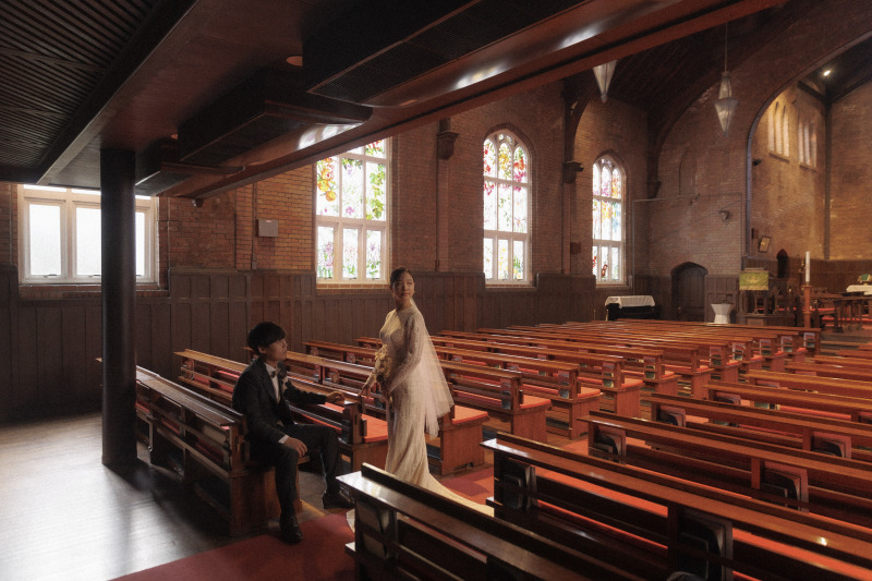 STUDIO TVB 梅田店(スタジオTVB)_チャペルで撮影できる