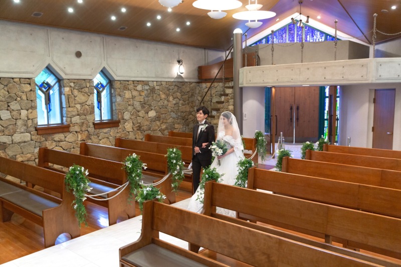 STUDIO TVB 梅田店(スタジオTVB)_チャペルで撮影できる