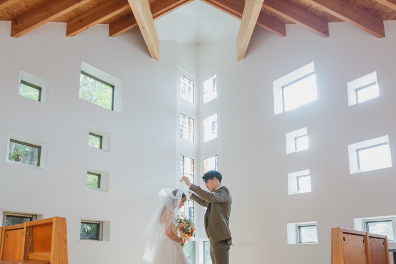 STUDIO TVB 梅田店(スタジオTVB)_チャペルで撮影できる