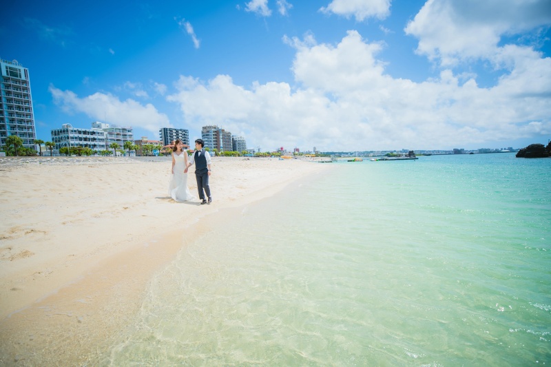 【チャペル＋ビーチフォト】アルバム20ページ+写真全データ納品_228030円(美肌/小顔/スタイル補正）