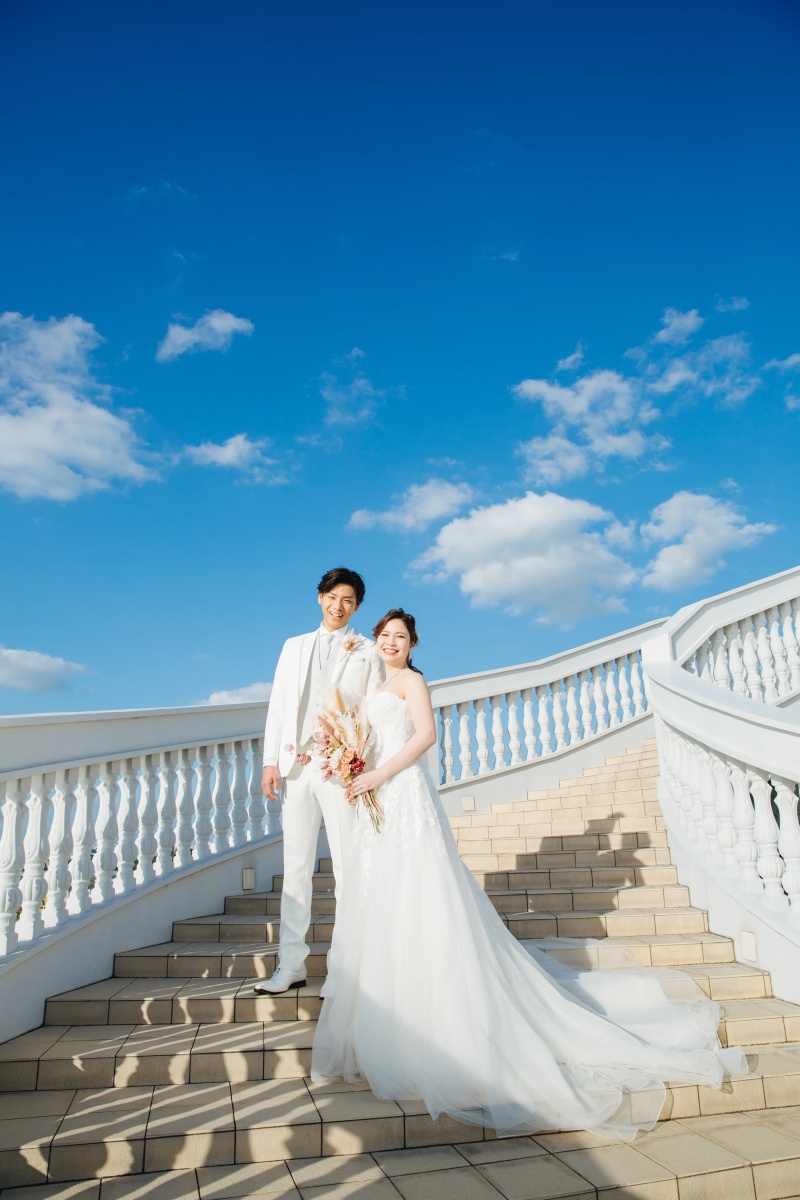 【チャペル＋ビーチフォト】アルバム20ページ+写真全データ納品_228030円(美肌/小顔/スタイル補正）