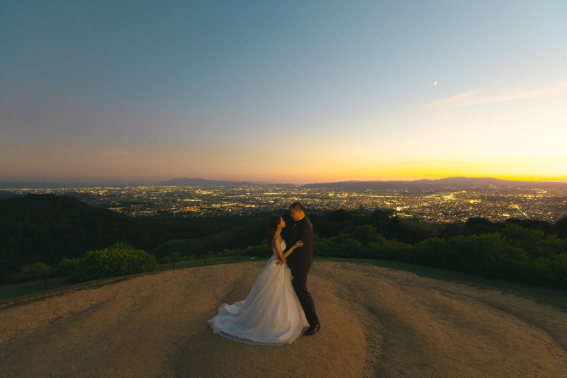 ◇奈良エリア【若草山ロケーション】衣装+ヘアメイク+アクセサリー+ブーケ+ベール/写真全データ納品/レタッチ修正