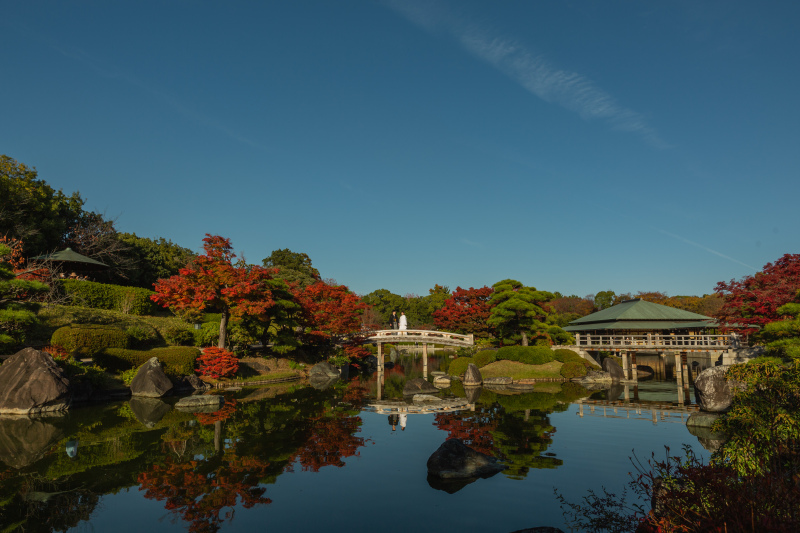 秋のシーズン料金無料◇大仙公園ロケーション撮影◇衣装+ヘアメイク+髪飾り+草履*写真データ(小顔/美肌/美整補正)