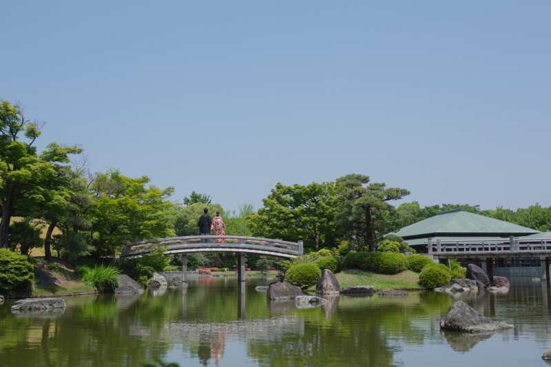桜シーズン料金無料◇大仙公園ロケーション撮影◇衣装+ヘアメイク+髪飾り+草履*写真データ(小顔/美肌/美整補正)