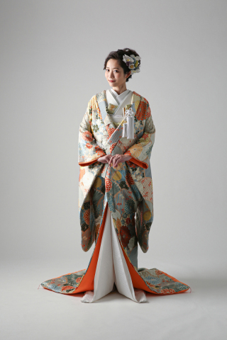 IU04575　菊花青海紋