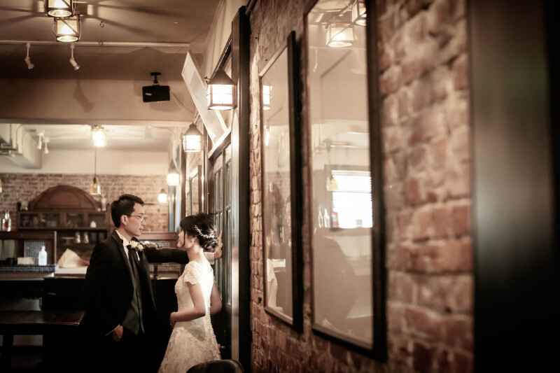 壁ドンのポーズ♫