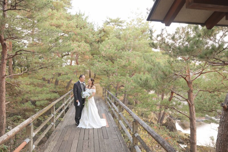 おふたりのショットも