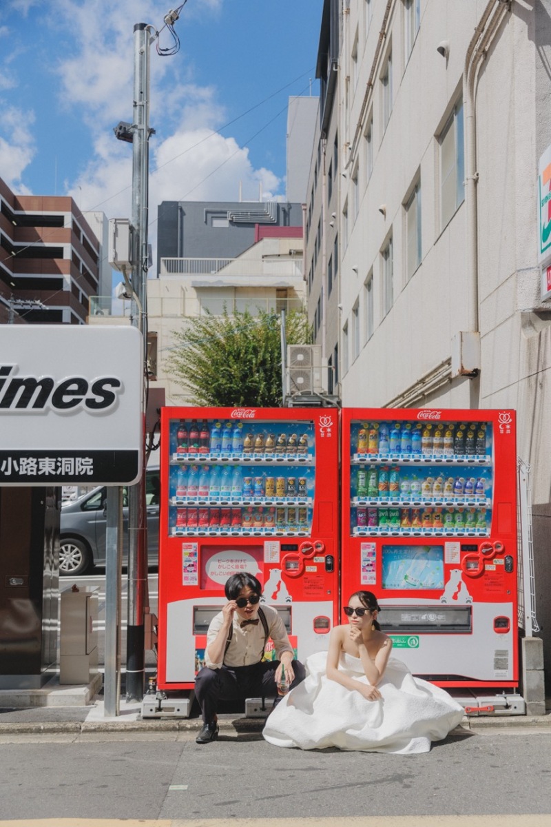 お二人の茶目っけが光る1枚!