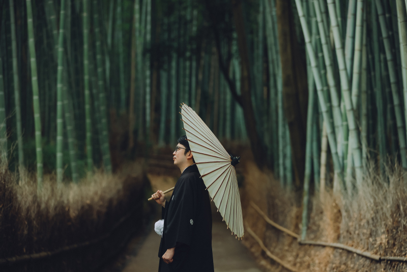 新郎様のソロカット。