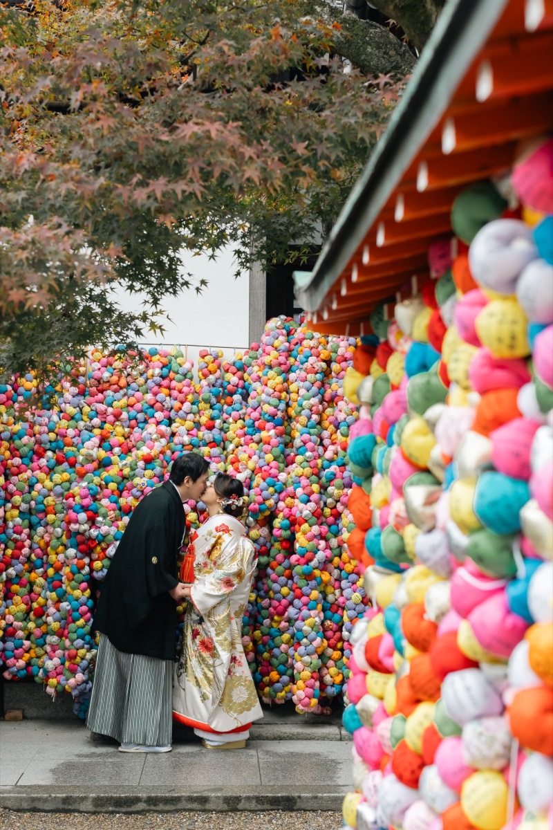 最後は優しくキス