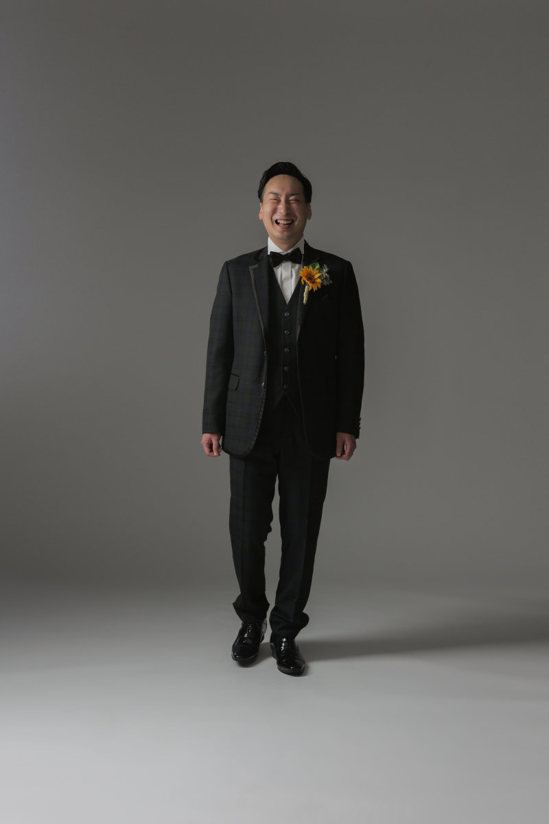 新郎様ソロショット