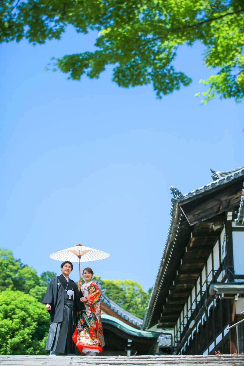 京都の爽やかな初夏を感じながら。