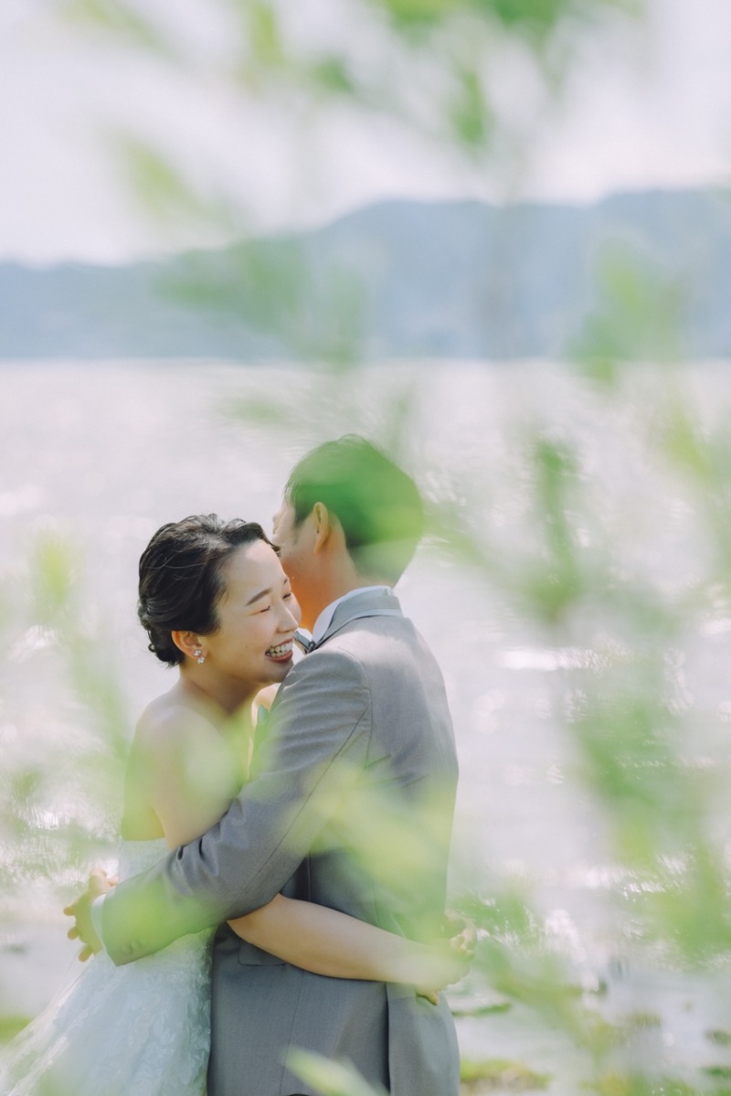 新緑の間から・・・