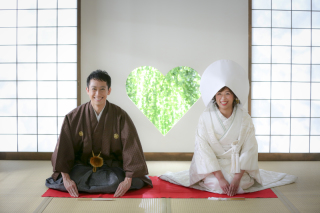 とっても可愛い「猪目窓」でフォトウェディングしました♪