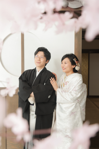 真夏でも満開の桜と！