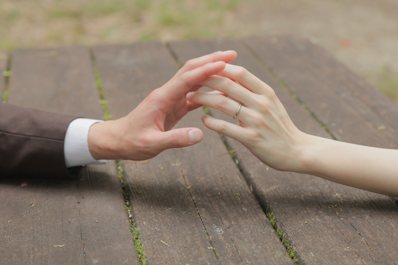 お手元のショット