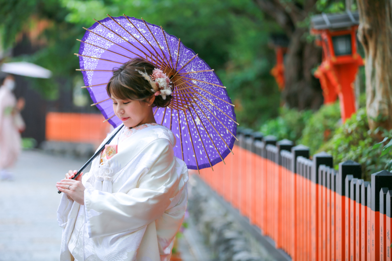 ご新婦様のソロ写真