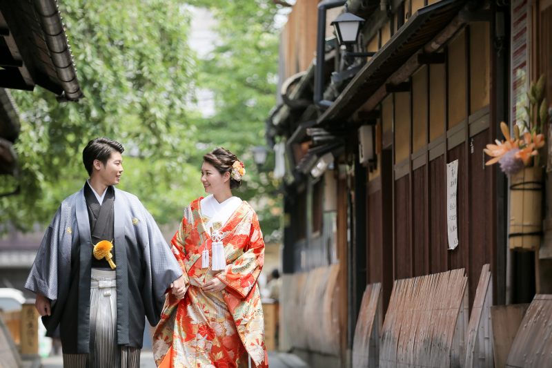 京都の街並みを楽しみながら…