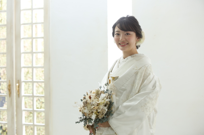 ご新婦様ソロショットも^^