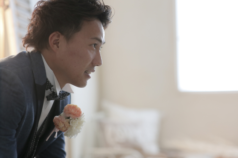 新郎ソロショット