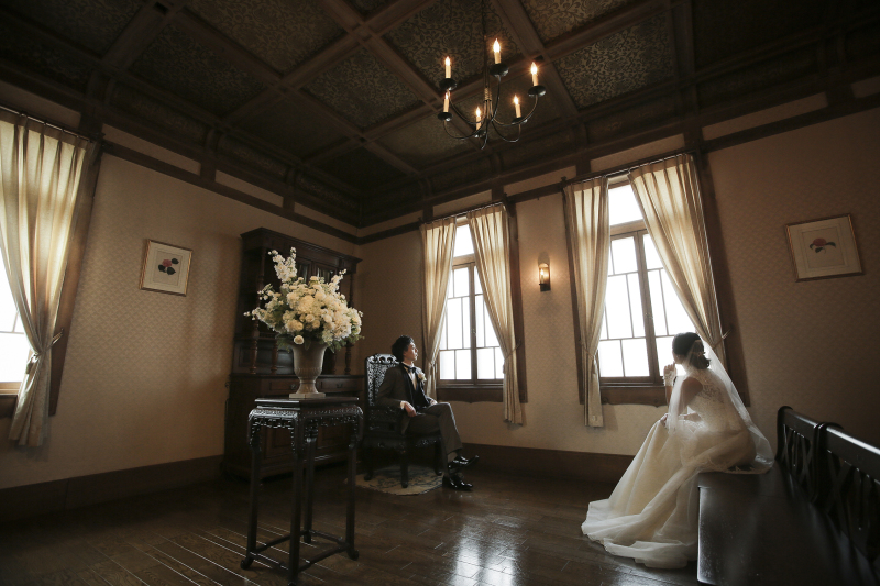 かっこいい大人ウェディングフォトに。