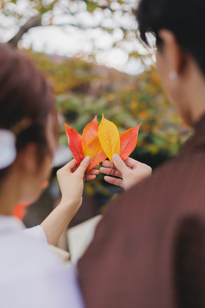 最後には、お手元のショットを撮影。