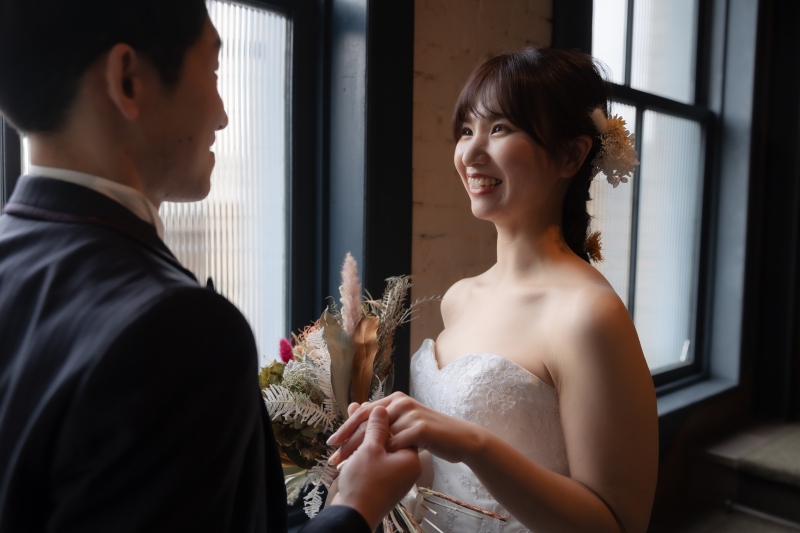 窓からの自然光