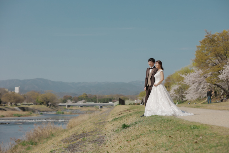 鴨川と一緒に・・・