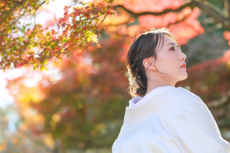 新婦様のソロカット
