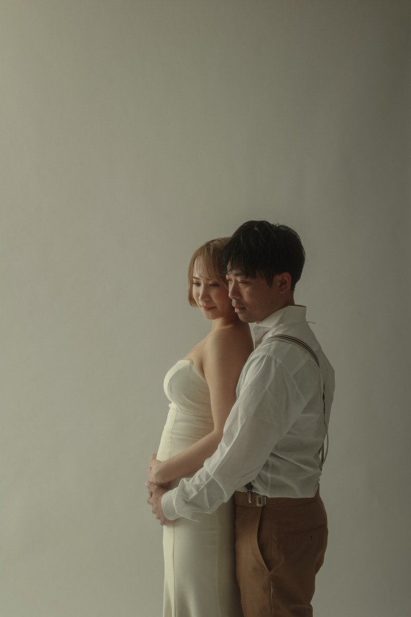 マタニティショットで。