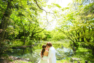 洋装ロケーション撮影