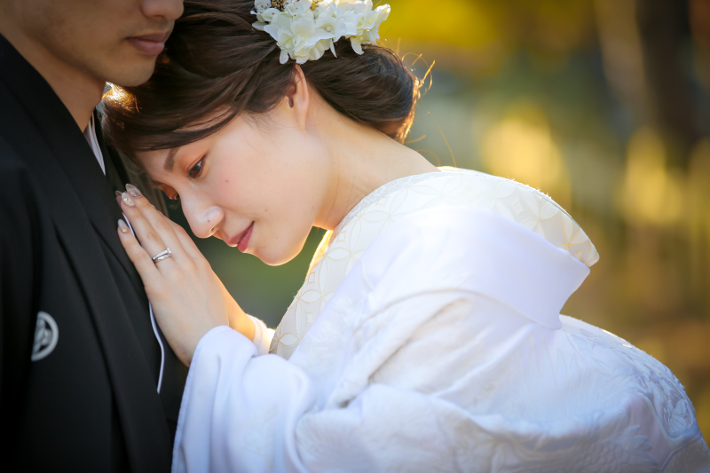 寄り添う、美しい瞬間