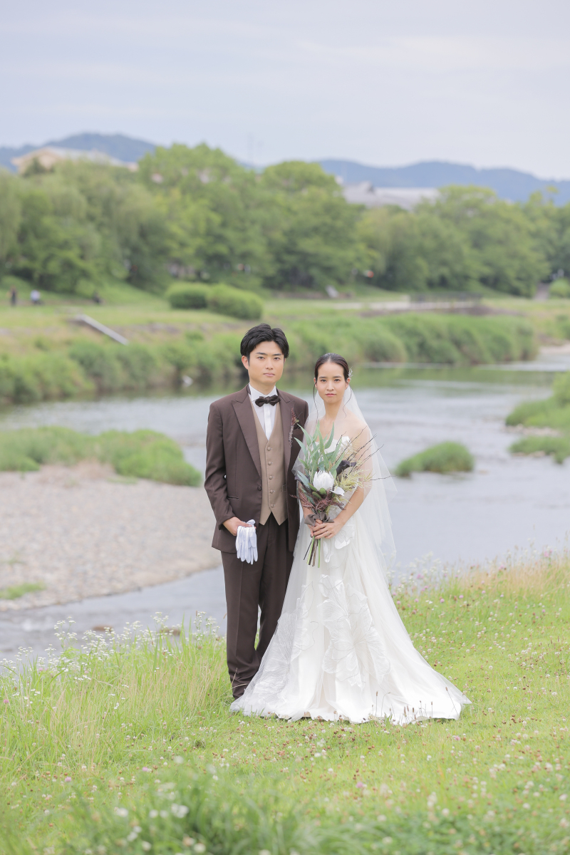 かちっとした一枚も