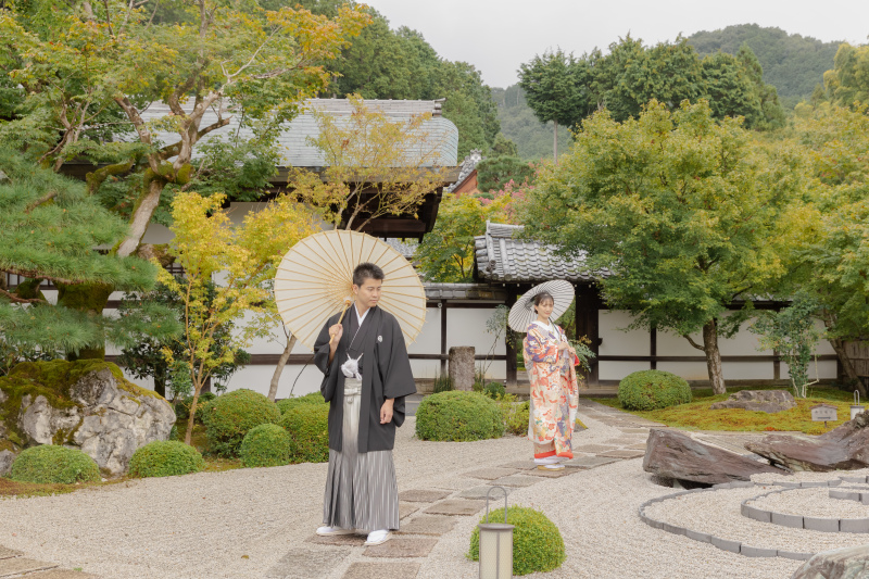 お庭が美しくて