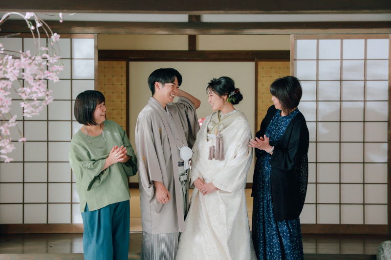 最後には、ご家族にも参加していただいての一枚。