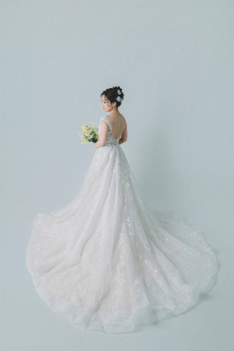 スタジオならではのトレーンを広げる１枚も