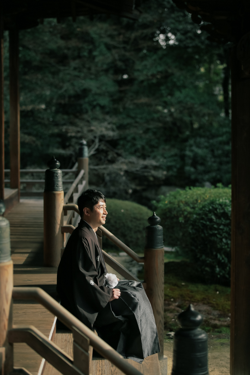 新郎様のソロショット