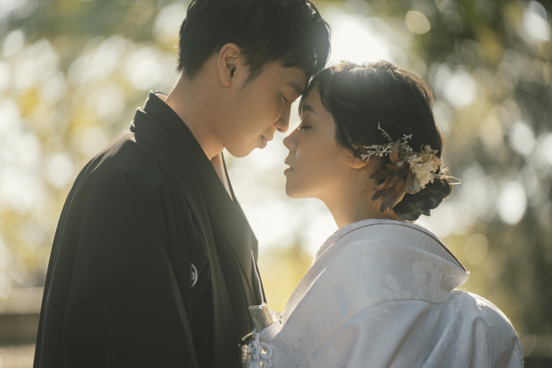 どこまでも光続ける景色を背景にして・・・