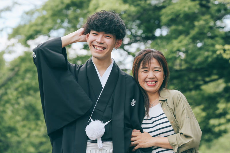 大人になってからの家族写真は貴重！