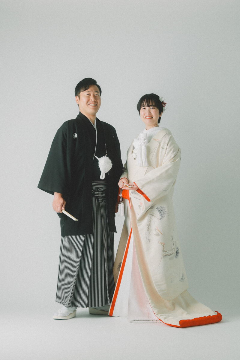 そして続いては和装での立ち姿