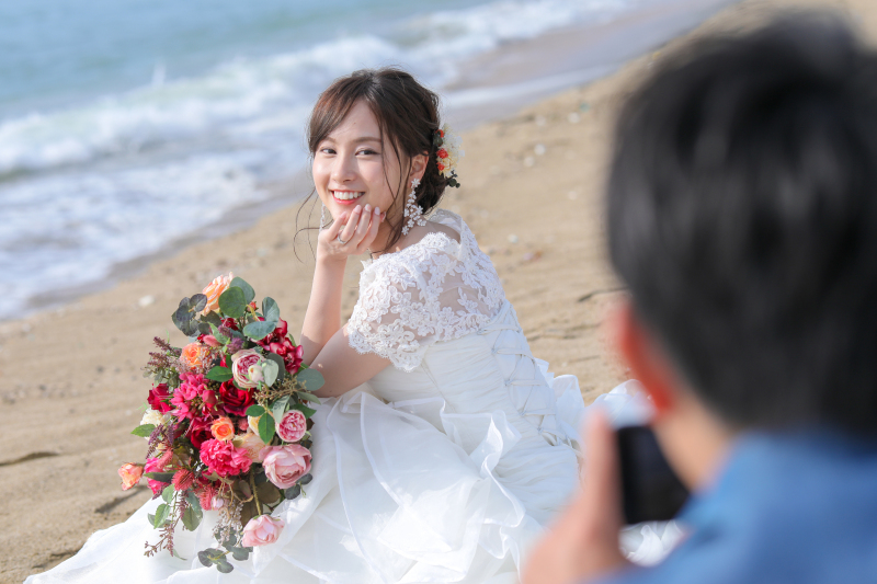 ご新郎様がカメラマン??