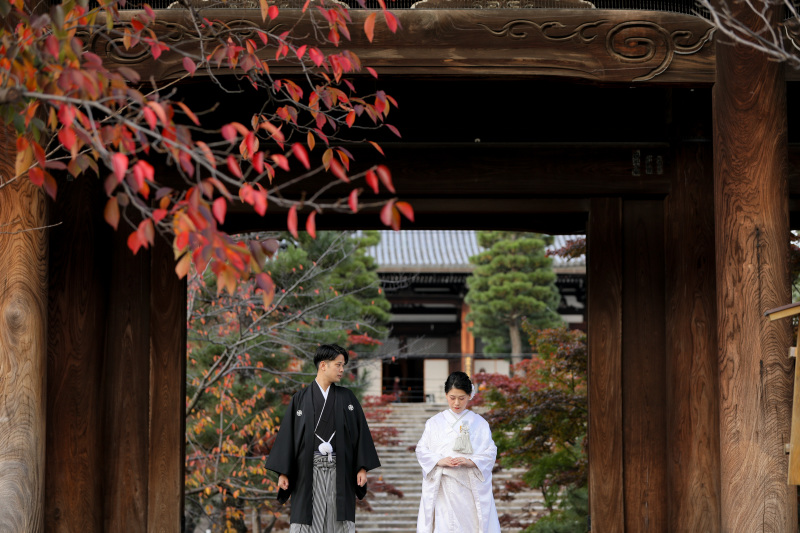 花嫁を見つめて