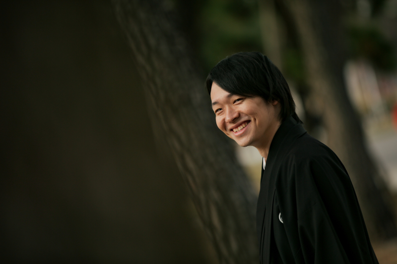 新郎様のソロショット