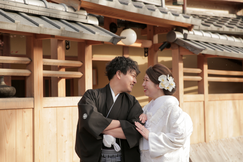 二人で見つめあい