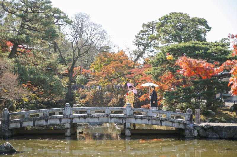円山公園で自然を満喫♪