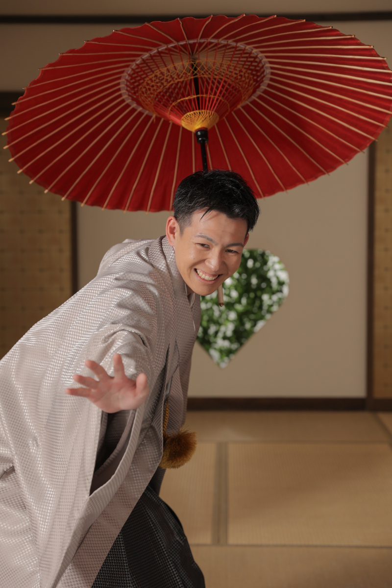 ご新郎様ソロショット