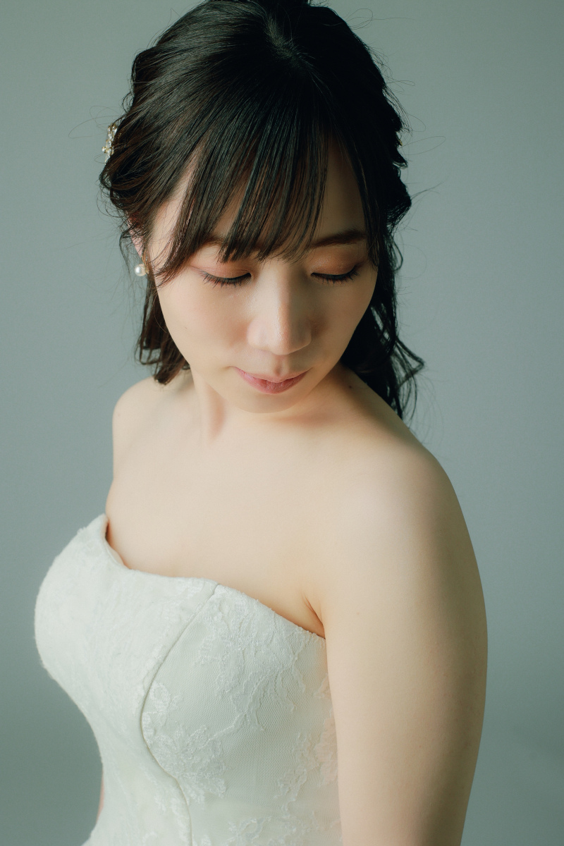 新婦様のソロショット