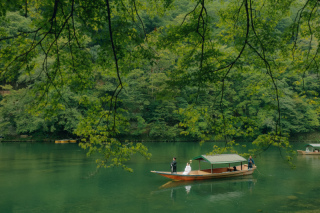 嵐山で非日常体験
