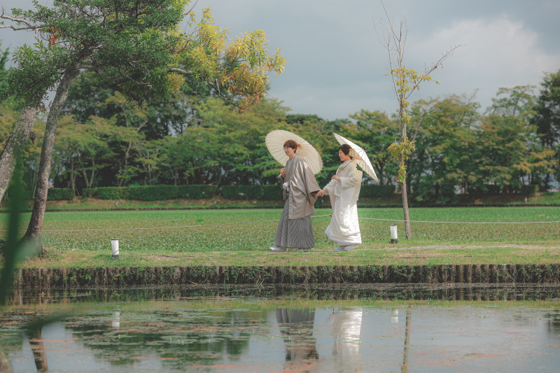 小池の周りをてくてく・・・